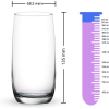 Ocean Glass 6pcs Ivory Hi Ball 370ml Drink Tumbler 1B13013