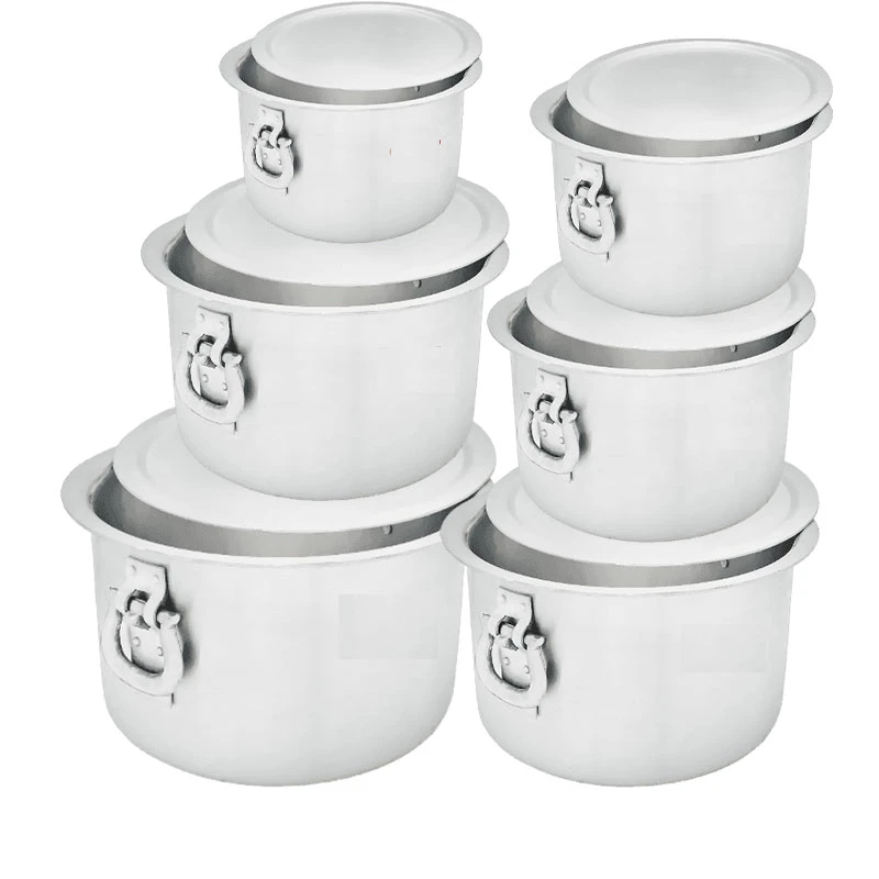 Nadstar Aluminium Sufuria 6Pcs With Lid &Amp; Handle 75L 100L 125L 155L 190L 230L Cookware Set Tope Cooking Pot For Commercial Use - Gauge 6 &Amp; 7 Kitchen Heavy Duty Tapela 1 Nadstar Aluminium Sufuria 6Pcs With Lid &Amp; Handle 75L 100L 125L 155L 190L 230L Cookware Set Tope Cooking Pot For Commercial Use - Gauge 6 &Amp; 7 Kitchen Heavy Duty Tapela