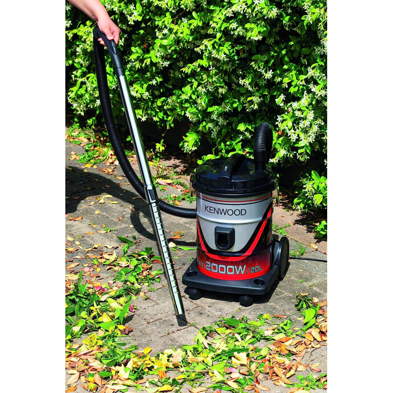 Kenwood Drum Vacuum Cleaner 2000W 20L Tank With 8M Extra Long Power Cord Removable &Amp; Washable Filter Multi Surface For Home Office Vdm40.000Br 6 Kenwood Drum Vacuum Cleaner 2000W 20L Tank With 8M Extra Long Power Cord Removable &Amp; Washable Filter Multi Surface For Home Office Vdm40.000Br