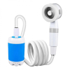 Electric Portable Outdoor Handheld Rechargeable Shower Set for Hiking Bathing Traveling KE-806
