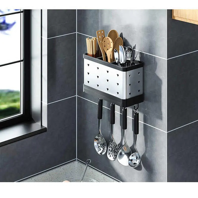 Nadstar Cutlery Set Holder Rack For Kitchen &Amp; Home Kitchen Wall Mount Hp12-200 9 Nadstar Cutlery Set Holder Rack For Kitchen &Amp; Home Kitchen Wall Mount Hp12-200