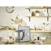 Kenwood Stand Mixer Kitchen Machine Metal Body CHEF XL 1200W with 6.7L Stainless Steel Bowl K-Beater Whisk Dough Hook Glass Blender Meat Grinder Multi Mill KVL4230S