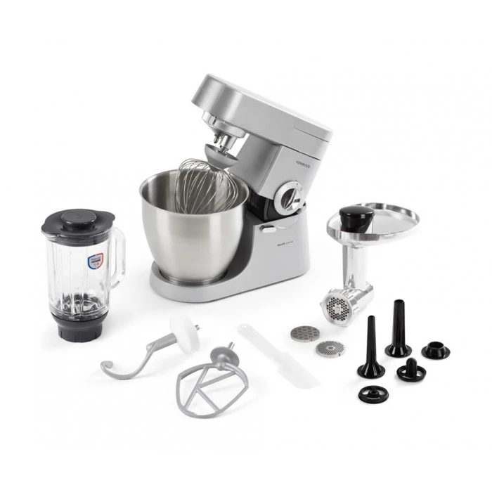 Kenwood Stand Mixer Kitchen Machine Metal Body Chef Xl 1200W With 6.7L Stainless Steel Bowl K-Beater Whisk Dough Hook Glass Blender Meat Grinder Multi Mill Kvl4230S 6 Kenwood Stand Mixer Kitchen Machine Metal Body Chef Xl 1200W With 6.7L Stainless Steel Bowl K-Beater Whisk Dough Hook Glass Blender Meat Grinder Multi Mill Kvl4230S