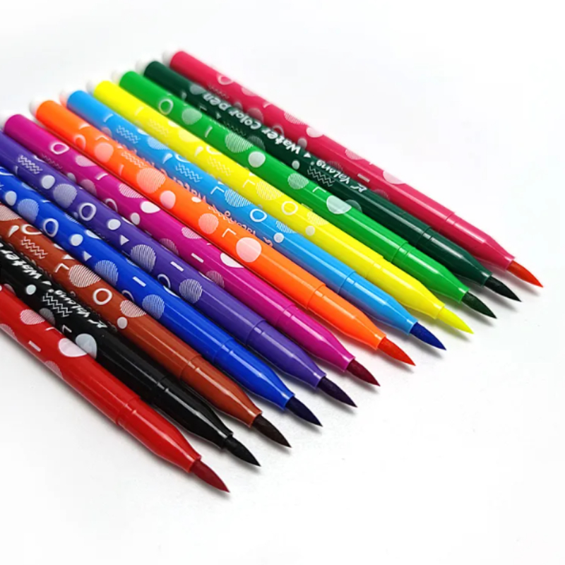 Yalong Water Colour Pen'S Brush Tip 12 Colours P06963 2 Yalong Water Colour Pen'S Brush Tip 12 Colours P06963