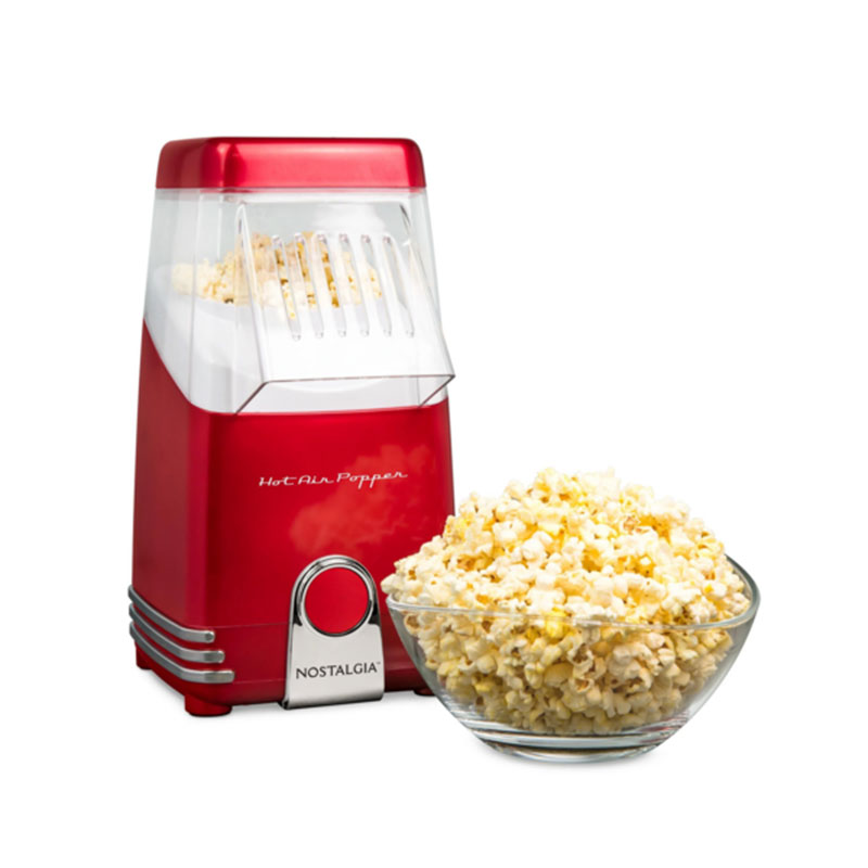 Nostalgia Popcorn Maker 1040W Hot Air Red And Clear Bpa Free 1 Nostalgia Popcorn Maker 1040W Hot Air Red And Clear Bpa Free