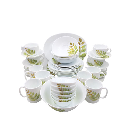 La Opala Dinner Set Flowered Autumn Shadow Ivory 50Pcs 0927 1 La Opala Dinner Set Flowered Autumn Shadow Ivory 50Pcs 0927