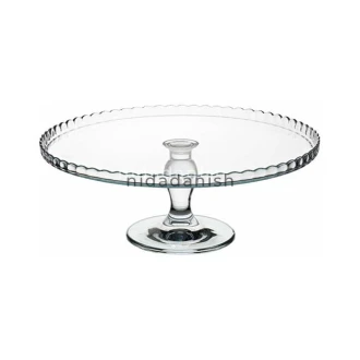 Pasabahce Patisserie Footed Plate Decor 13" 95117