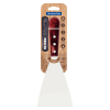 Tramontina Scraper Spatula 5" Stainless Steel Blade, Red Polywood Treated Wood Handle 21166/175