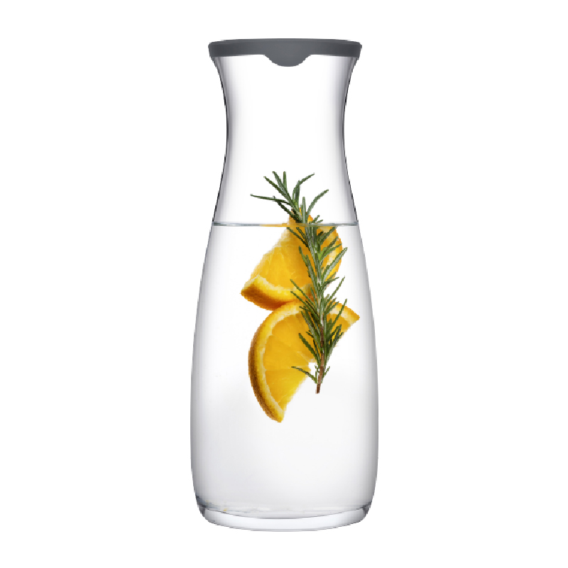 Pasabahce Carafe Amphora With Grey / Red Lid 1180Ml 43813 1 Pasabahce Carafe Amphora With Grey / Red Lid 1180Ml 43813