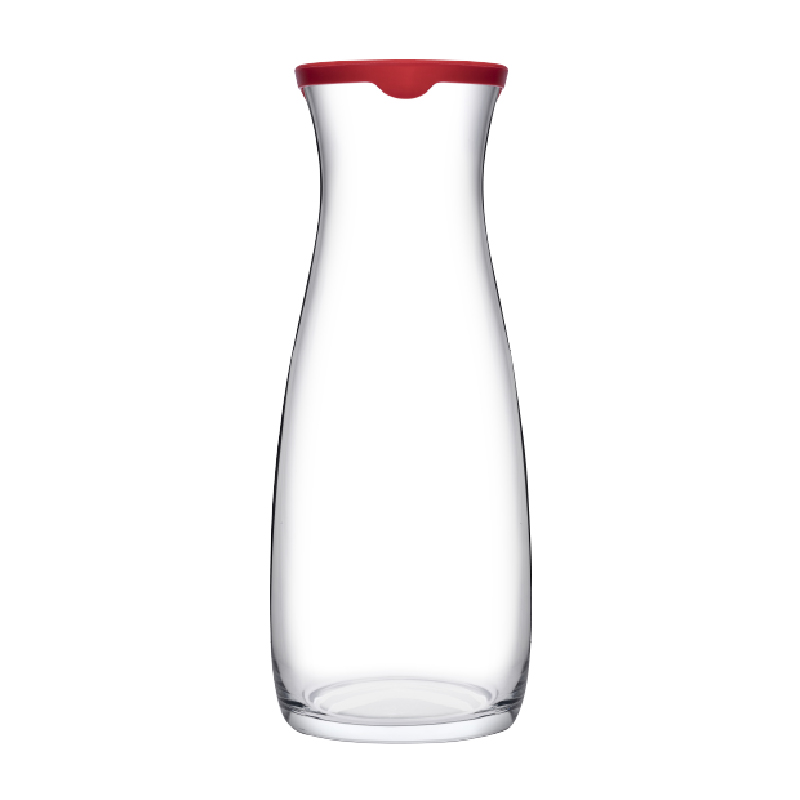 Pasabahce Carafe Amphora With Grey / Red Lid 1180Ml 43813 2 Pasabahce Carafe Amphora With Grey / Red Lid 1180Ml 43813