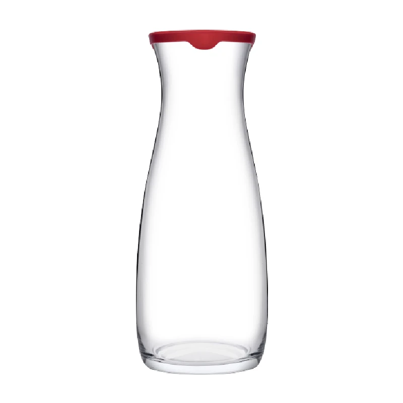 Pasabahce Carafe Amphora With Grey / Red Lid 1180Ml 43813 2 Pasabahce Carafe Amphora With Grey / Red Lid 1180Ml 43813