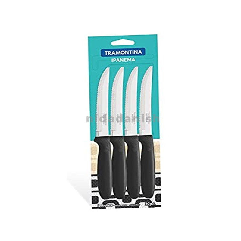 Tramontina Steak Knife 5'' Ipanema 12Pcs Set 23360-905 2 Tramontina Steak Knife 5'' Ipanema 12Pcs Set 23360-905