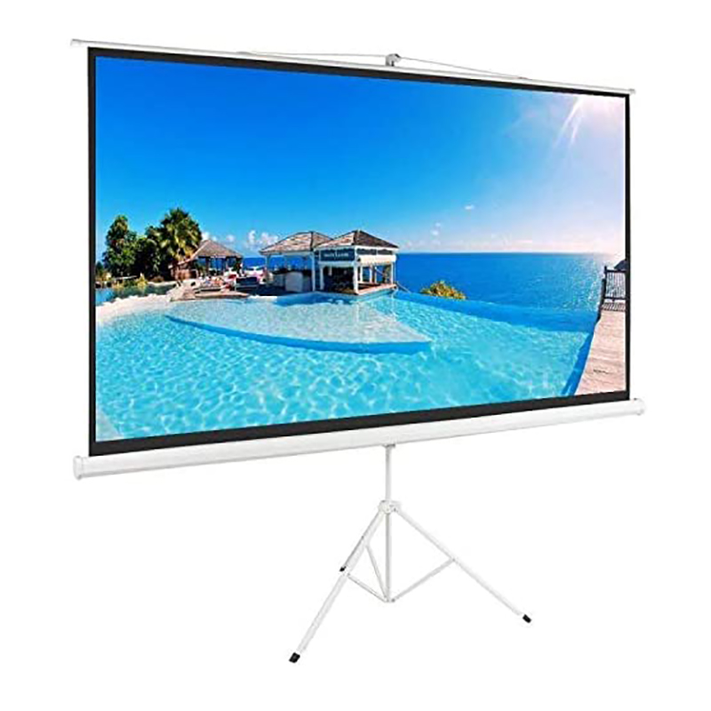 Tripod Manual Projector Screen 145 X 145Cm 1 Tripod Manual Projector Screen 145 X 145Cm