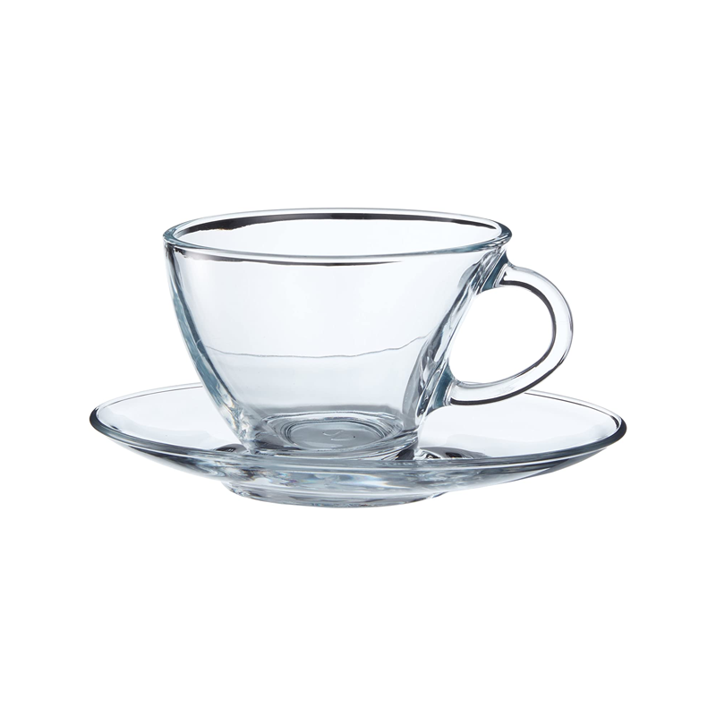 Pasabahce Penguen Tea Cup Saucer 230Ml 6Pcs 98396 1 Pasabahce Penguen Tea Cup Saucer 230Ml 6Pcs 98396