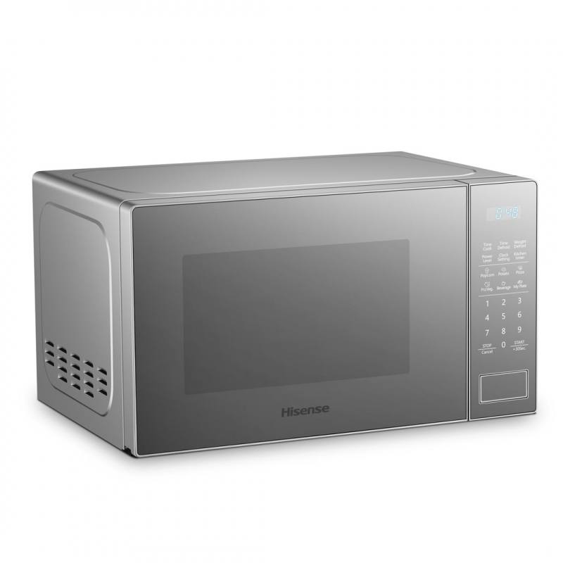 Hisense Microwave 20L 700W Solo Digital Touch Display, 6 Levels, Push Button, Mirror Finish H20Moms11 2 Hisense Microwave 20L 700W Solo Digital Touch Display, 6 Levels, Push Button, Mirror Finish H20Moms11