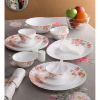 La Opala Dinner Set Aster Pink Classique 38 Pieces LP038