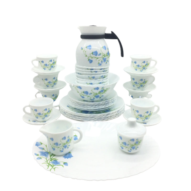 La Opala Dinner Set Blue Bells Classique 47 Pieces Lb047 2 La Opala Dinner Set Blue Bells Classique 47 Pieces Lb047