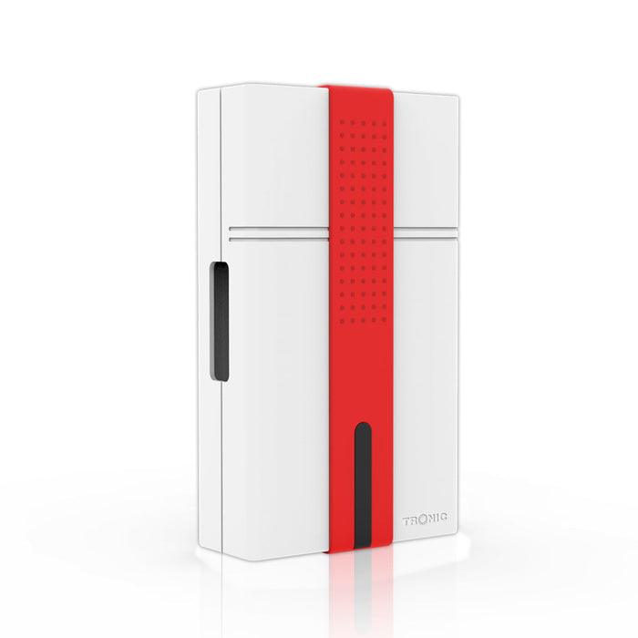 Tronic White &Amp; Red Door Bell 1 Tronic White &Amp; Red Door Bell