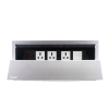 Tronic Desk Socket Universal x 3 + RJ45 Data x 2