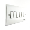 Tronic 6 Gang 2 Way Switch Standard