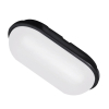 Tronic Black Oval LED Bulkhead 15 Watts