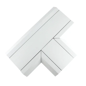 Tronic Compartment 'T' Trunking PVC Connector 170mmx50mm