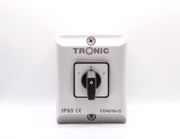 Tronic Manual Changeover Switch 16A 1 Tronic Manual Changeover Switch 16A