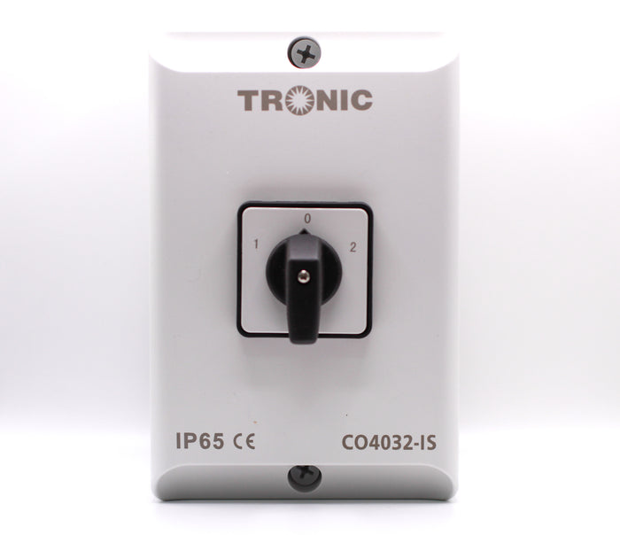 Tronic Manual Changeover Switch 32A 1 Tronic Manual Changeover Switch 32A