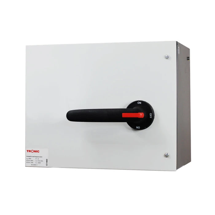 Tronic Onload Enclosed Manual Change Over 800A 1 Tronic Onload Enclosed Manual Change Over 800A