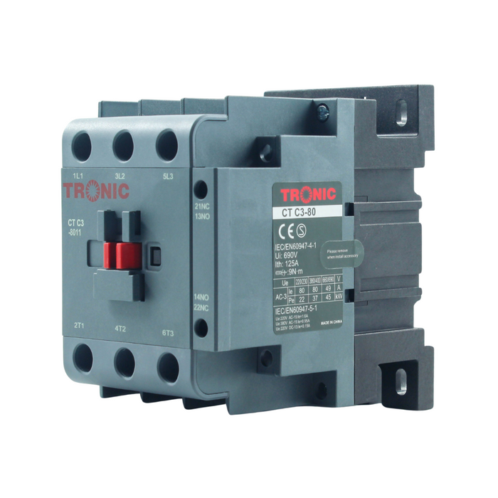 Tronic Contactor 80A 4 Pole 400V 1 Tronic Contactor 80A 4 Pole 400V