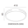 Tronic Round LED 3 Changeable (3 Shades) Light