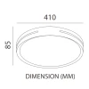 Tronic Round LED 3 Changeable (3 Shades) Light