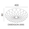Tronic Decorative LED Changeable (3 Shades) Light KD 1805-WH