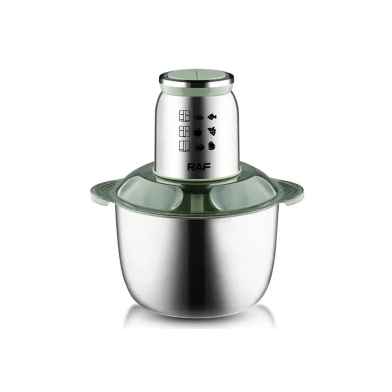 Raf Multifunction Electric Food Processor Chopper For Meat &Amp; Vegetables 5L R.7711 1 Raf Multifunction Electric Food Processor Chopper For Meat &Amp; Vegetables 5L R.7711