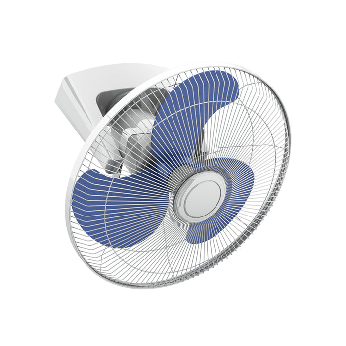 Tronic Oscillation Fan With Blue Metal Blade 16 Inch 2 Tronic Oscillation Fan With Blue Metal Blade 16 Inch