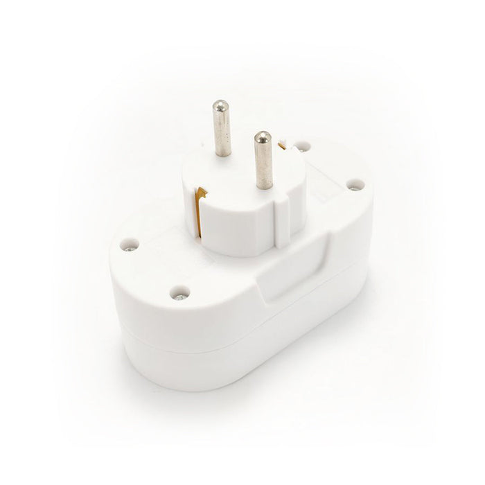 Tronic Power Strip 1-2 Way Eu Plug 2 Pin 2 Tronic Power Strip 1-2 Way Eu Plug 2 Pin