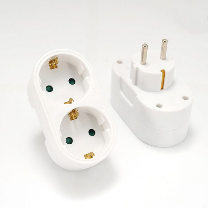 Tronic Power Strip 1-2 Way Eu Plug 2 Pin 3 Tronic Power Strip 1-2 Way Eu Plug 2 Pin