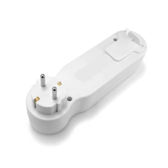 Tronic Power Strip With Switch 1-3 WAY EU Plug 2 Pin