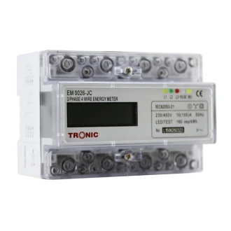 Tronic Three Phase Energy Meter EM 0026-JC