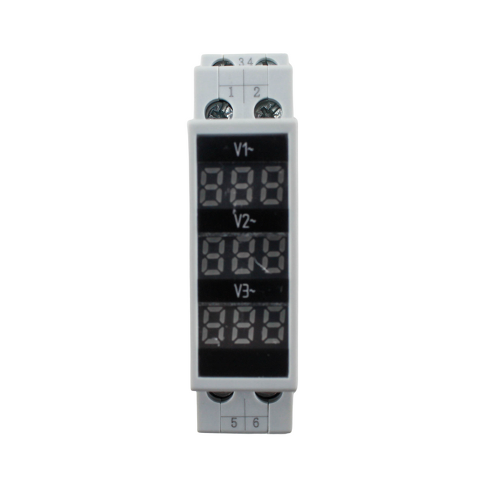 Tronic Three Phase Voltmeter 1 Tronic Three Phase Voltmeter