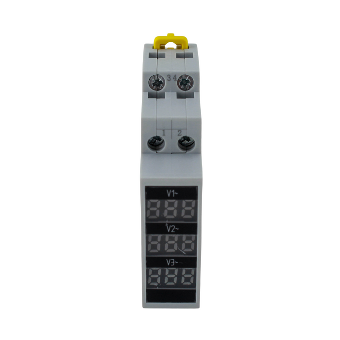 Tronic Three Phase Voltmeter 5 Tronic Three Phase Voltmeter