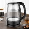 Evvoli Electric Kettle Glass Body 1.7L 2200W EVKA-KE17MB