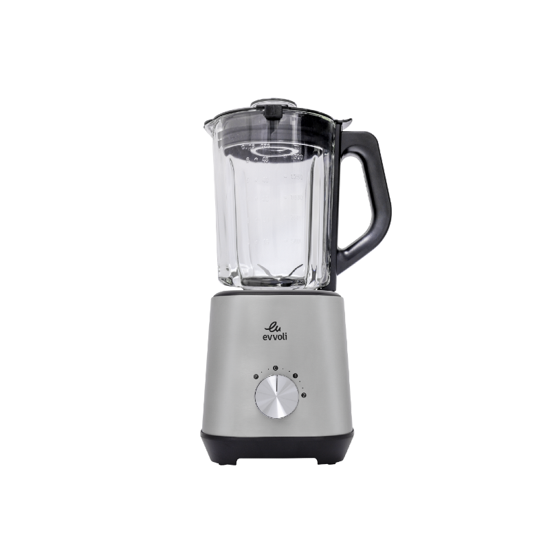 Evvoli Premium Table Blender 1000W With 1.5L Glass Jar With Ice Crush Function, 4 Knife Leaf &Amp; 3 Speed Operation Stainless Steel Evka-Bl15Hb 1 Evvoli Premium Table Blender 1000W With 1.5L Glass Jar With Ice Crush Function, 4 Knife Leaf &Amp; 3 Speed Operation Stainless Steel Evka-Bl15Hb