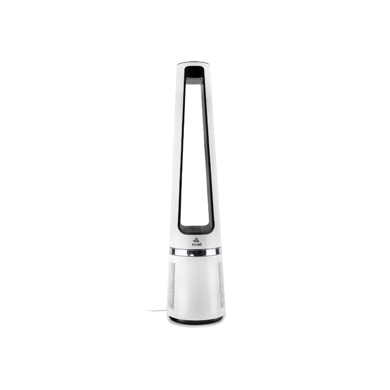 Evvoli Bladeless Pure Cool Fan &Amp; Air Purifier With True Hepa Filter Evpf-50W 1 Evvoli Bladeless Pure Cool Fan &Amp; Air Purifier With True Hepa Filter Evpf-50W