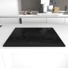 Evvoli Ceramic Hob 4 Burners Soft Touch Control with 9 Stage Power Setting 6600W CH604B