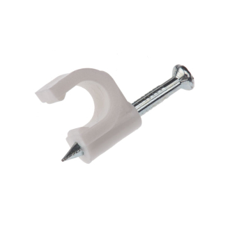 Tronic Round Cable Clips 12mm