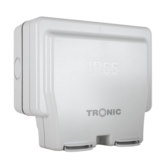 Tronic 2 Gang Socket Enclosure Ip66 3 Tronic 2 Gang Socket Enclosure Ip66