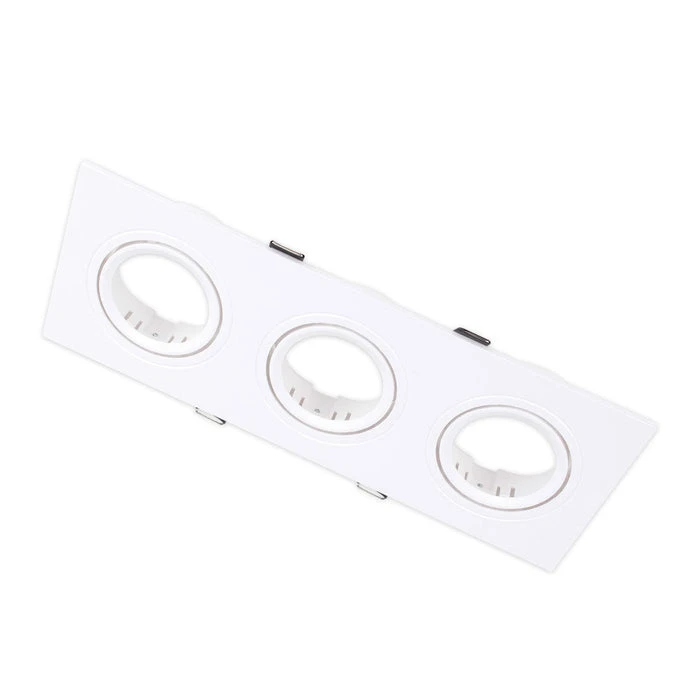 Tronic Three Way Rectangular Gu10 Recessed Fitting 1 Tronic Three Way Rectangular Gu10 Recessed Fitting