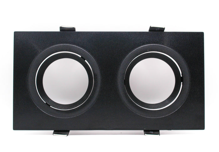 Tronic Twin Rectangular Gu10 Recessed Fitting 3 Tronic Twin Rectangular Gu10 Recessed Fitting