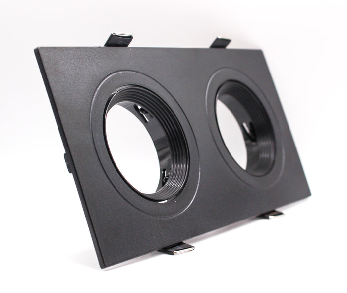Tronic Twin Rectangular Gu10 Recessed Fitting 2 Tronic Twin Rectangular Gu10 Recessed Fitting